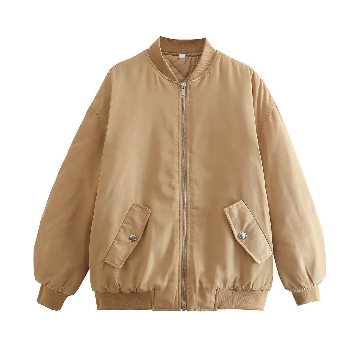 Bora Bomberjacke Damen | Oversize, Hochwertige Materialien, Minimalistisches Design 12