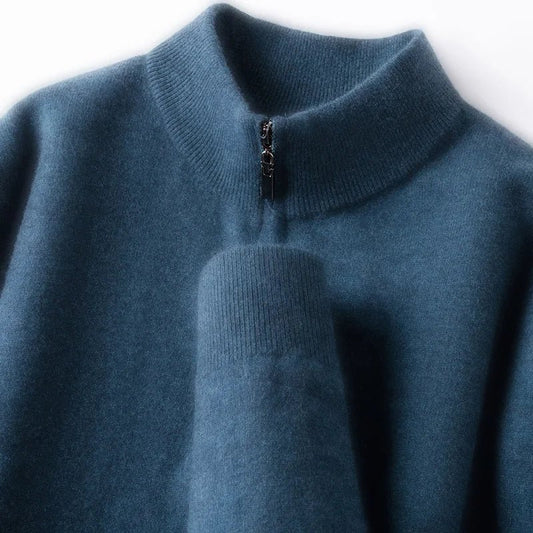 Maro Herrenpullover | 100% Merino, Thermisch Atmungsaktiv, Minimalistisch 0