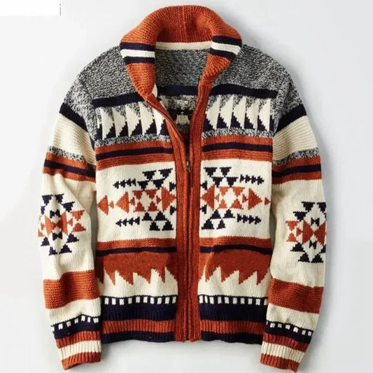 Milan Herren Strickjacke | Hochwertige Wolle, Minimalistisch Casual 0