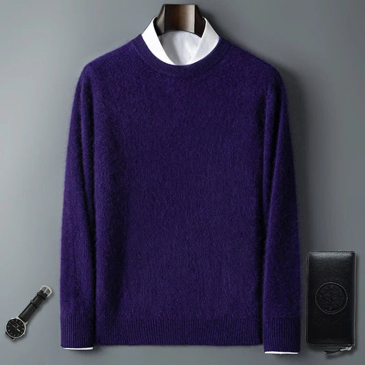 Nero Herren Pullover | 100% Kaschmir, Minimalistisch und Lässig 0