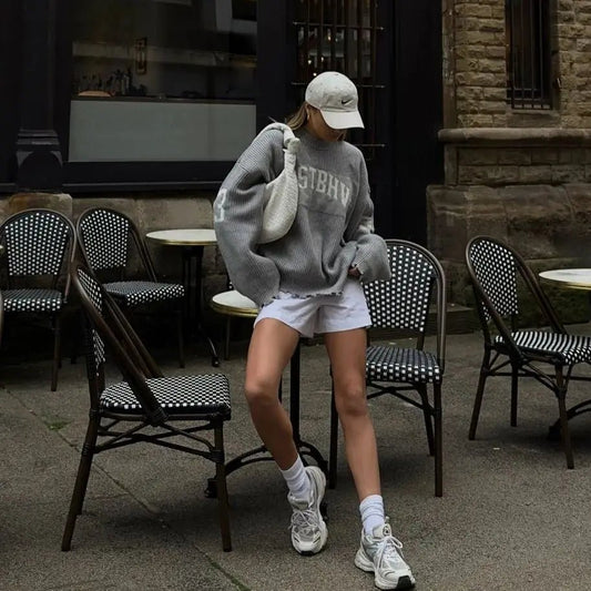 Pura Pullover Damen | Jacquard Strick, Zeitloses Design 1