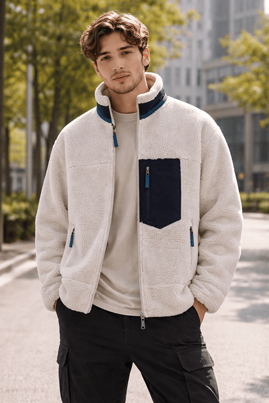 Fleece Mantel Damen | Eira Mode Warm Bequem Mira Minimalistisch