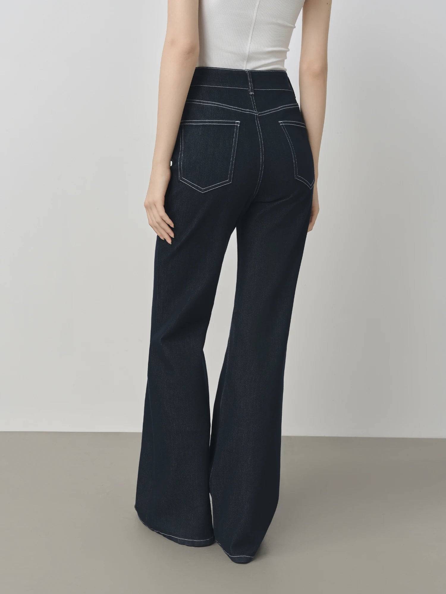 Fina Frauen Jeans | Elastische Taille, Y2K Chic 3