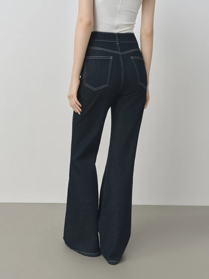 Fina Frauen Jeans | Elastische Taille, Y2K Chic 3