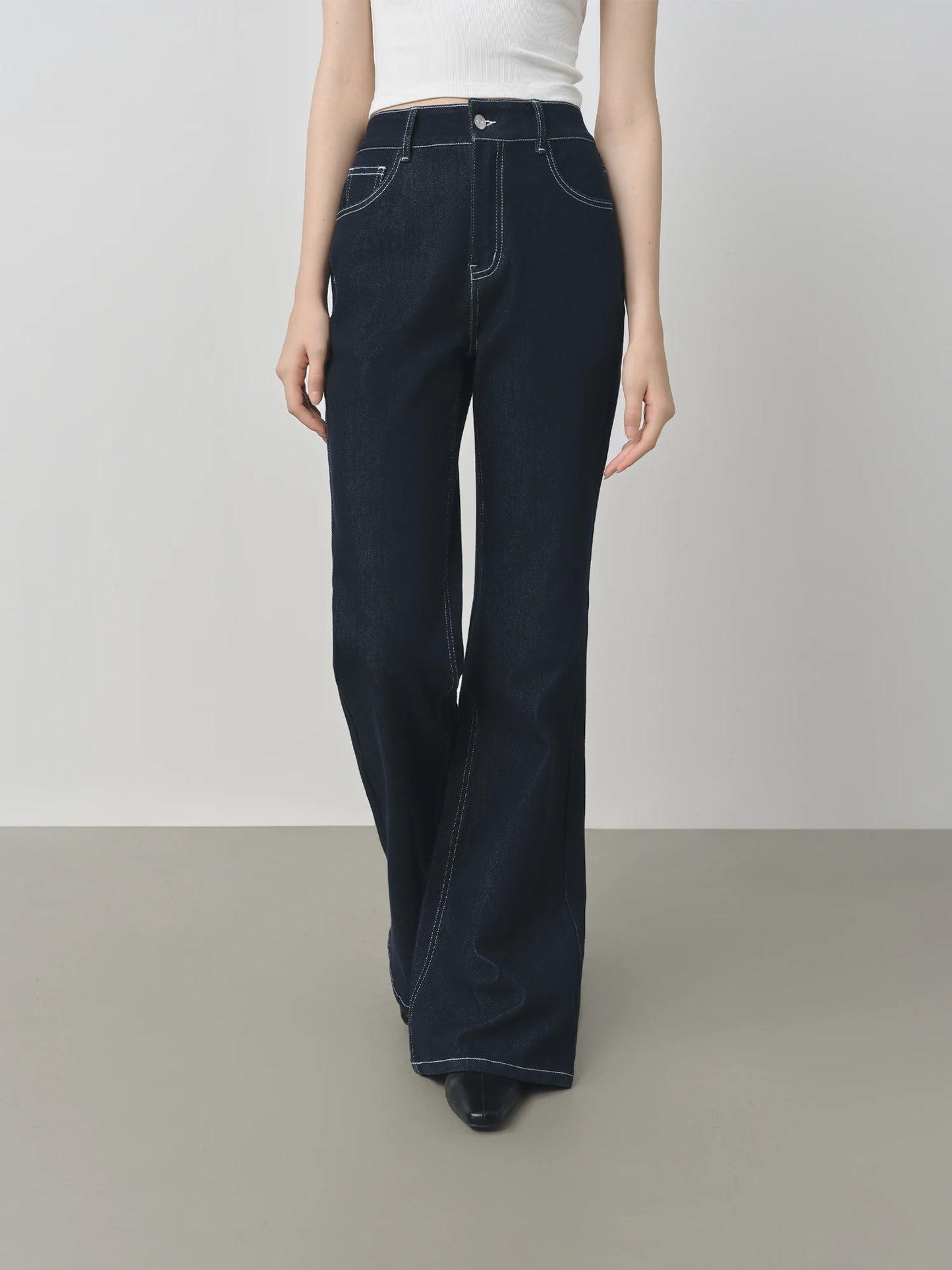 Fina Frauen Jeans | Elastische Taille, Y2K Chic 6