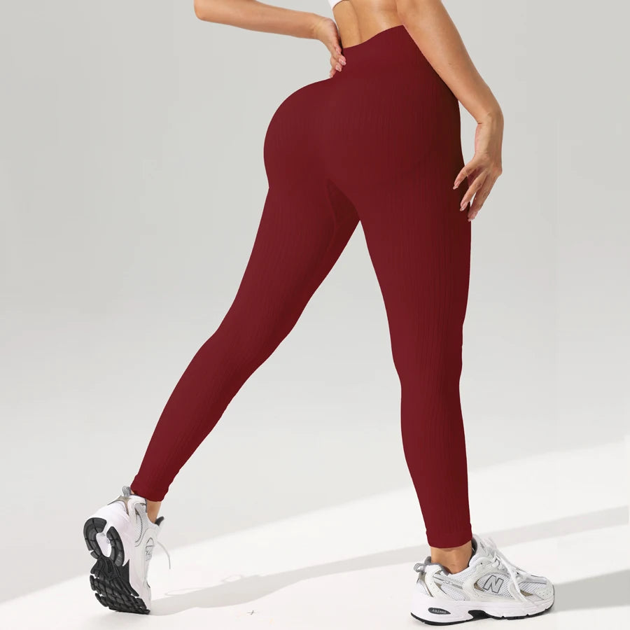 Sophie Damen Sport Leggings | Nahtlos, Hohe Taille, Bauchkontrolle 7